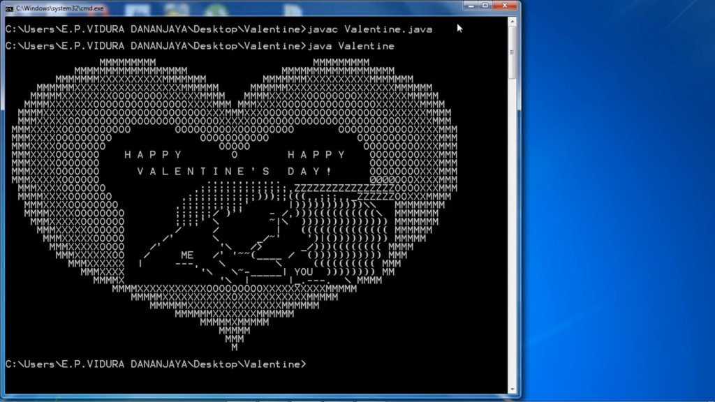How to make lovely Valentine Greeting (Animation) using JAVA | Java ...