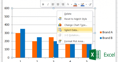 Edit Legend in Excel