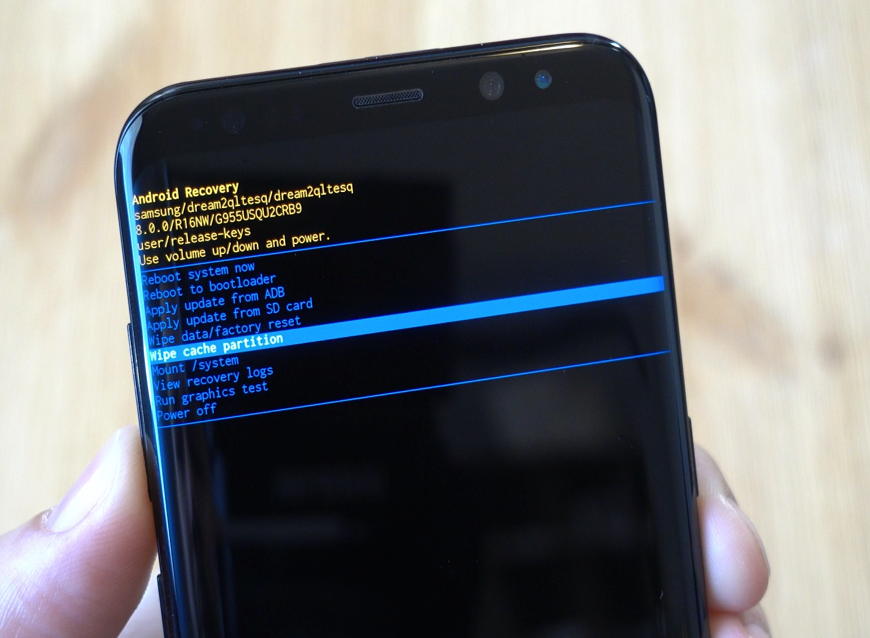 Clear phone cache to fix a hacked android