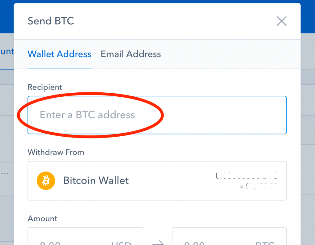 coinbase can t send bitcoin