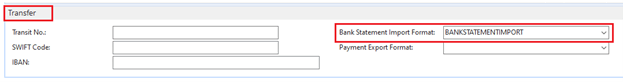 Import Bank Statement to Microsoft Dynamics Navision