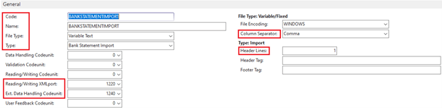 Import Bank Statement to Microsoft Dynamics Navision