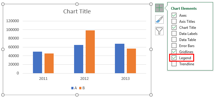 Edit Legend in Excel