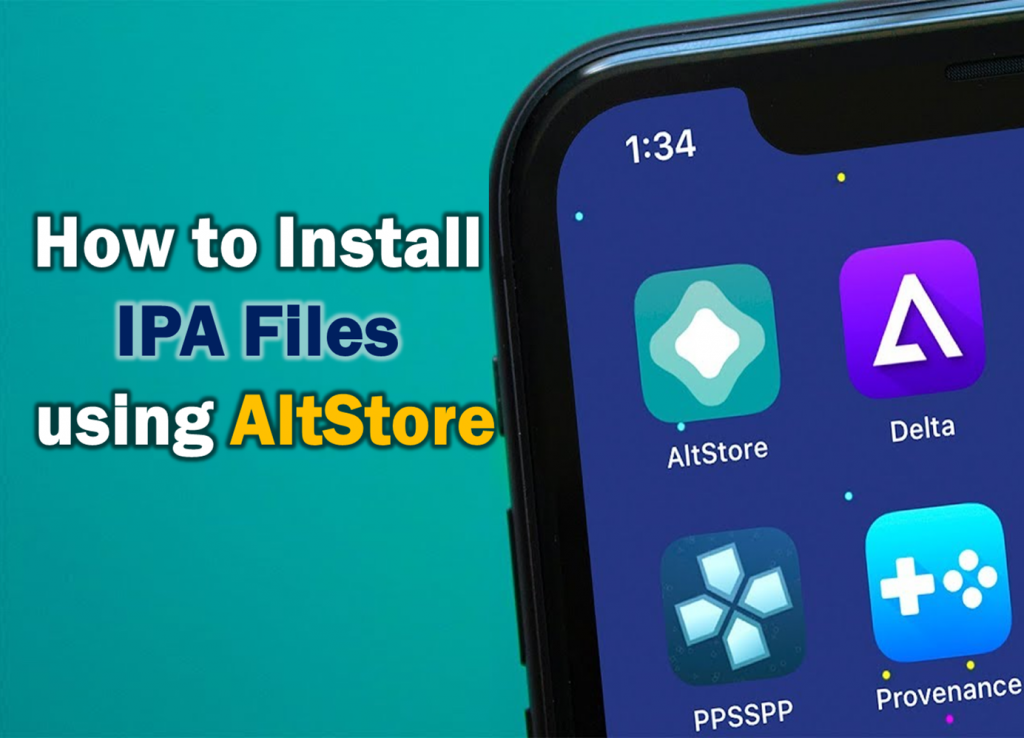 Install IPA files using AltStore