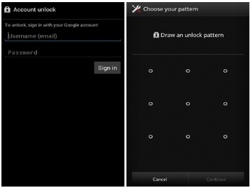Unlock android phone without factory Reset using Google Account