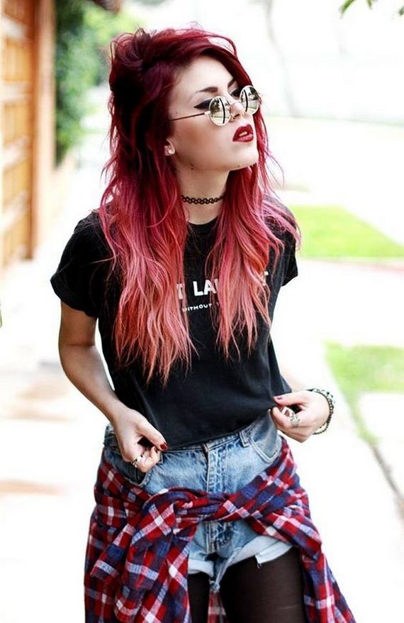 Punk Rock Hipster Girl's Fashion