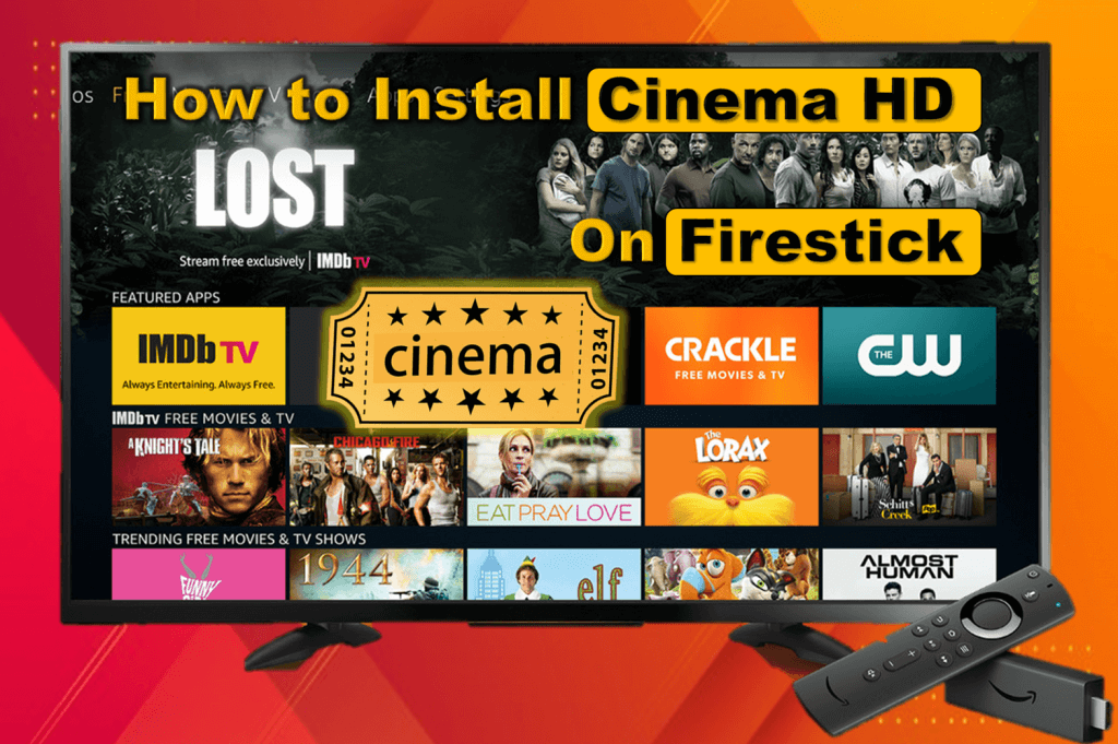 How to install Cinema HD on Firestick