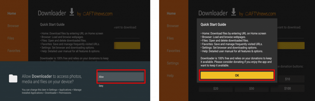 Install Downloader on Firestick