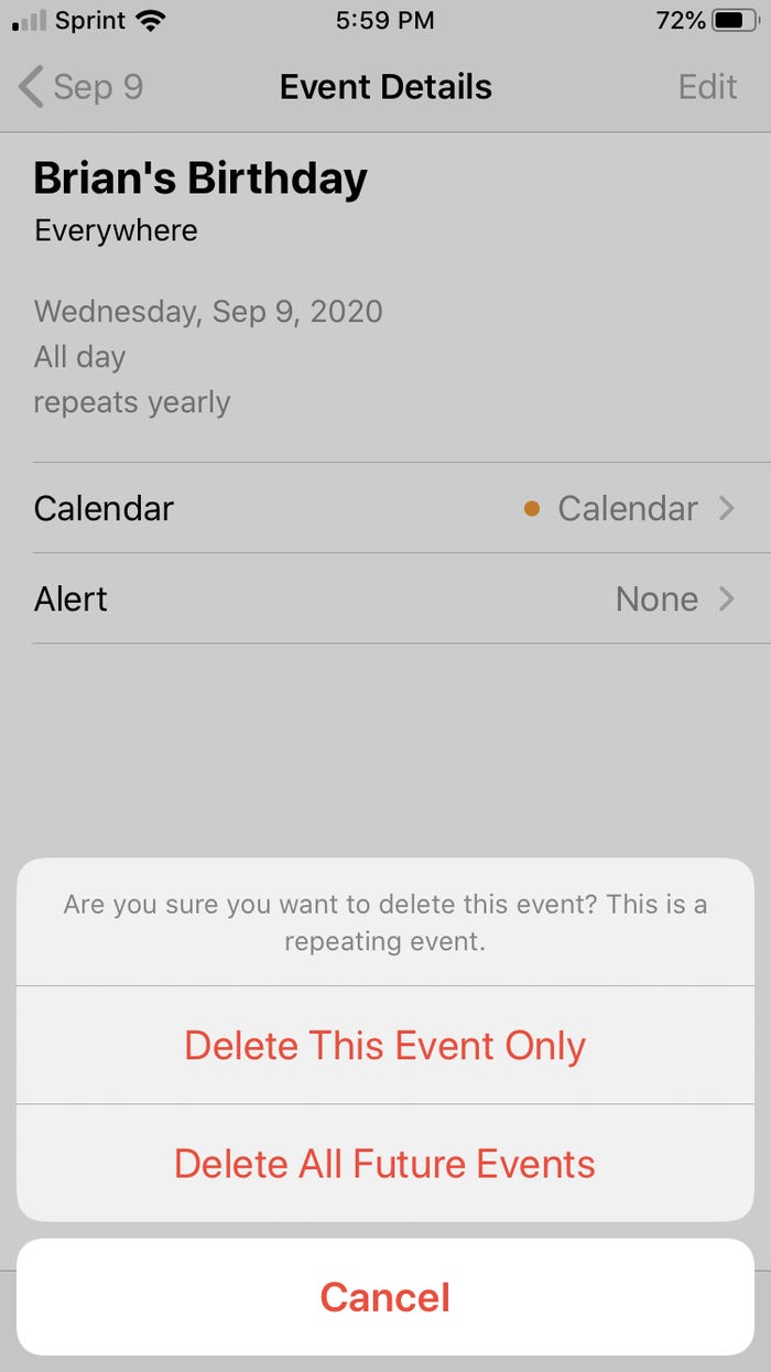 How to Delete Calendar Events on iPhone Apple iPhone Guide