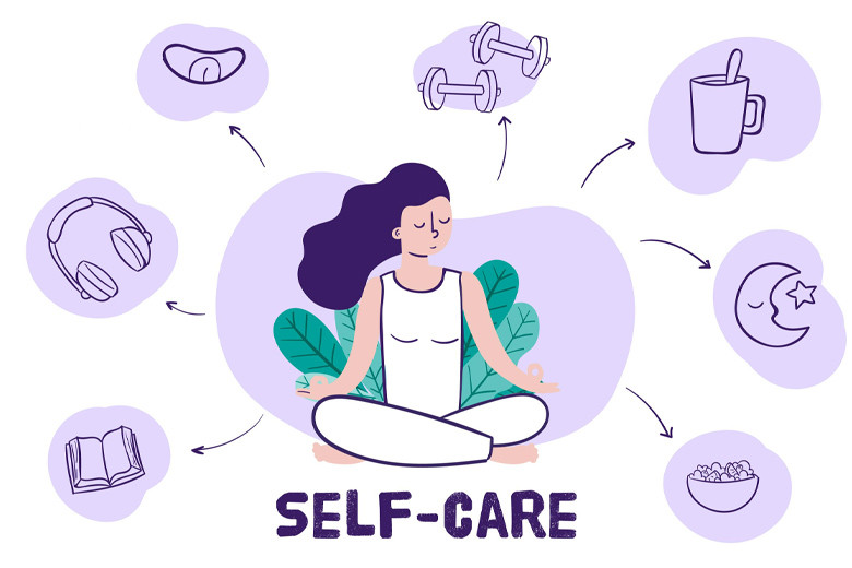 Practice Self-Care - Health Triangle