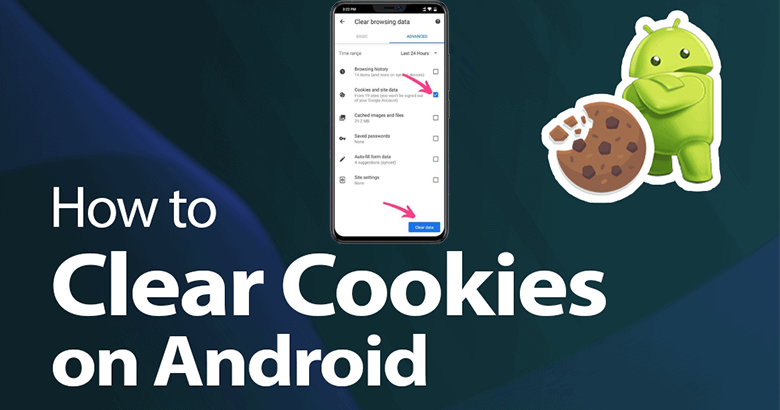 How to clear cookies on Android