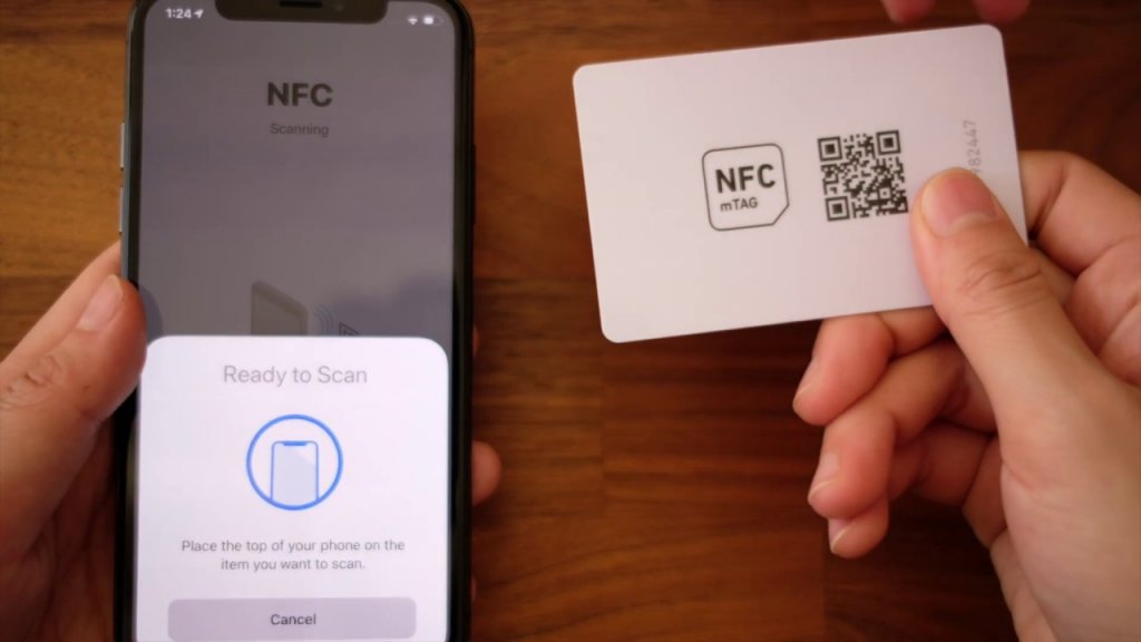 nfc tag safari iphone