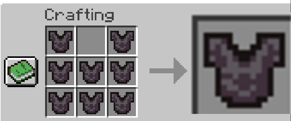 Netherite Chest Plate crafting