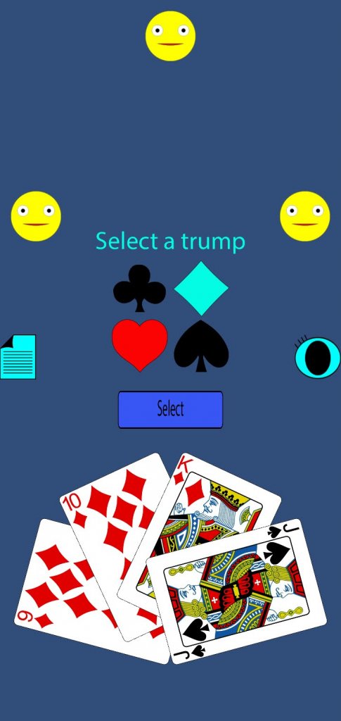 Select the Trump wisely - Omi Master Card Game