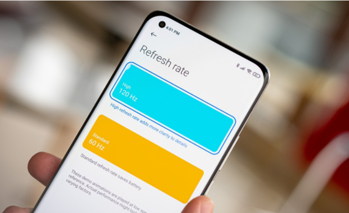 Mi Refresh rate Modes