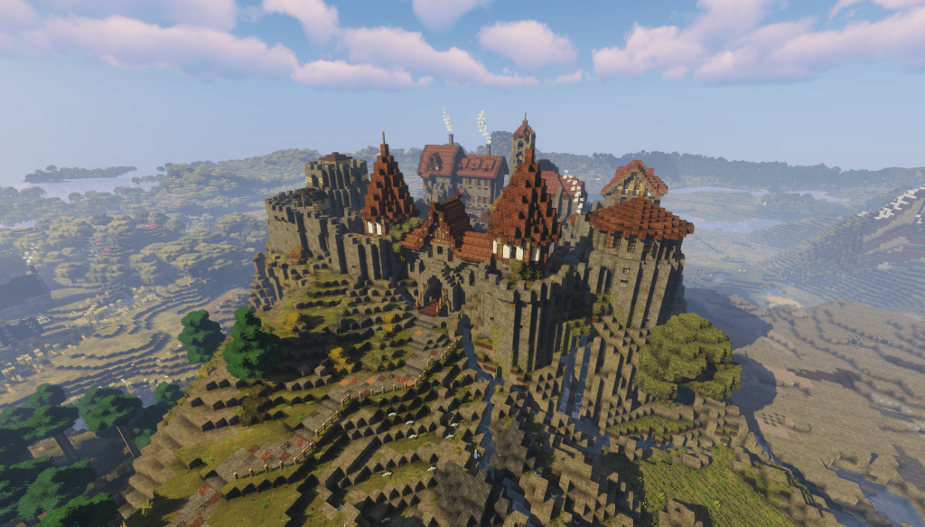 Falcon's Rock Minecraft castle