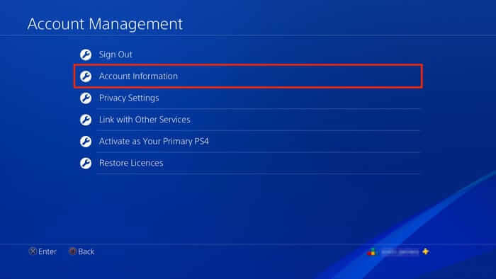 Go to Account Information on Account Management Settings to cancel PlayStation Now Subscription