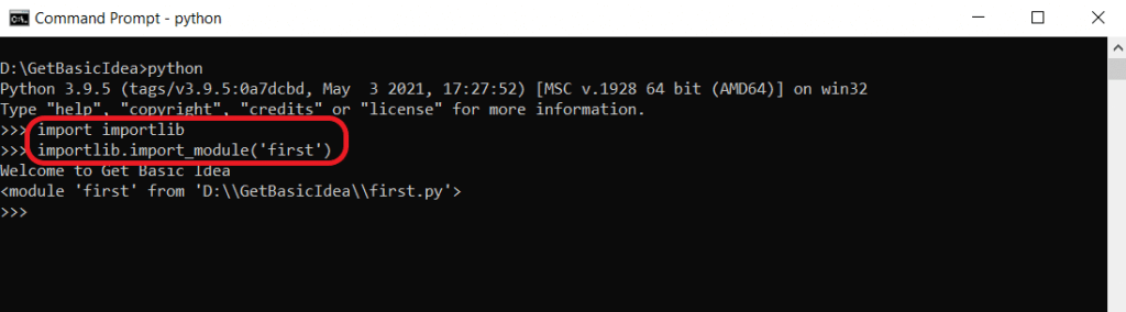 this image indicates the second way of writing the second method with the output