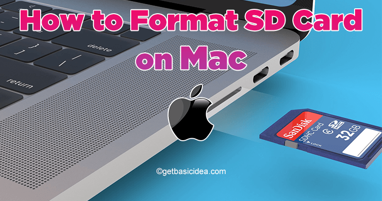 How to Format SD Card on Mac