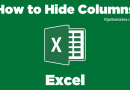 How to Hide Columns in Excel