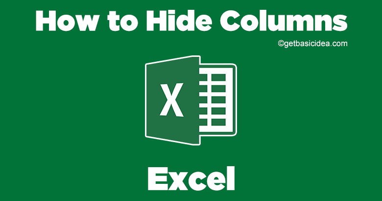 How to Hide Columns in Excel