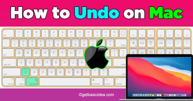 How to Undo on Mac