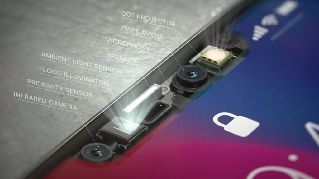 The sensors which are used in the iPhones.