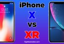 Apple iPhone X vs XR comparison.