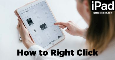 How to Right Click on an iPad