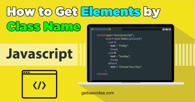 How to get elements by class name in JavaScript