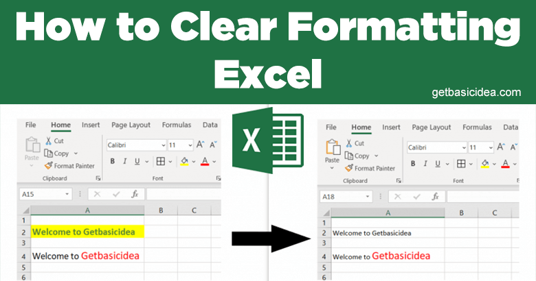 How to Clear Formatting in Excel