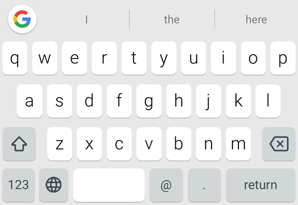 Gboard keyboard - make keyboard bigger on Android 