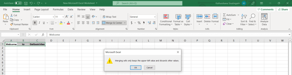 image 2 about center across selection in excel