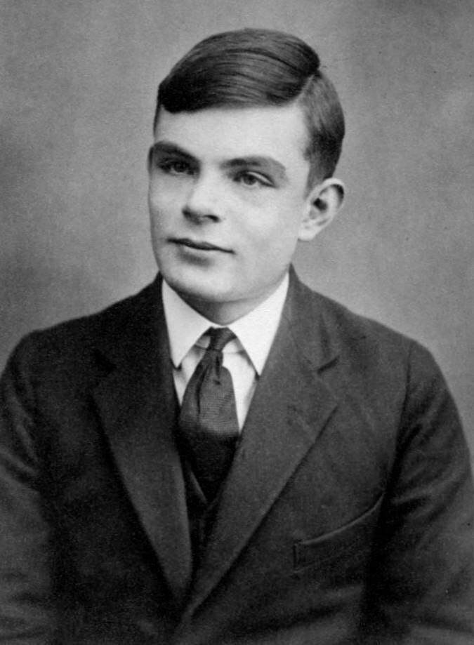 Alan Turing, breaking the Nazi encryption machine Enigma