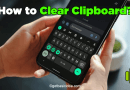 How to clear clipboard in Android?