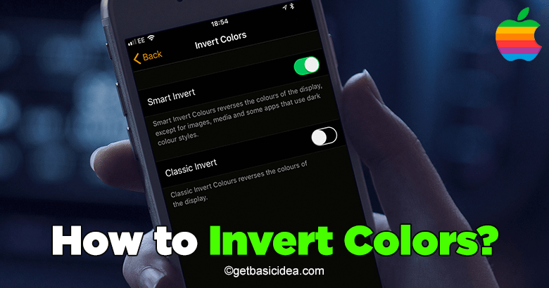 How to invert colors on iPhone