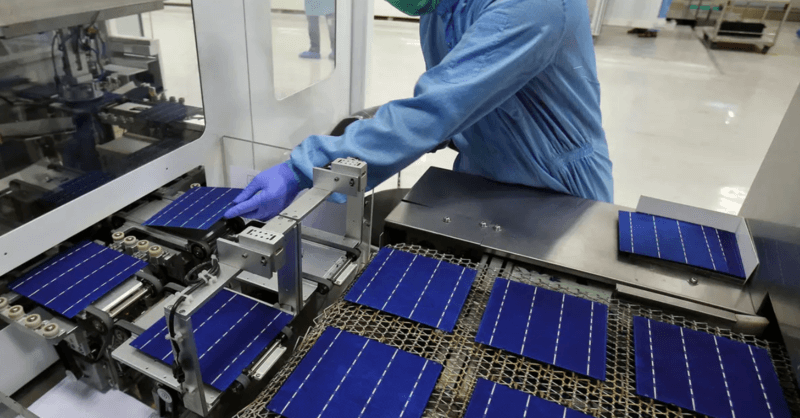 Manufacturing Ultralight Solar Cells in lab