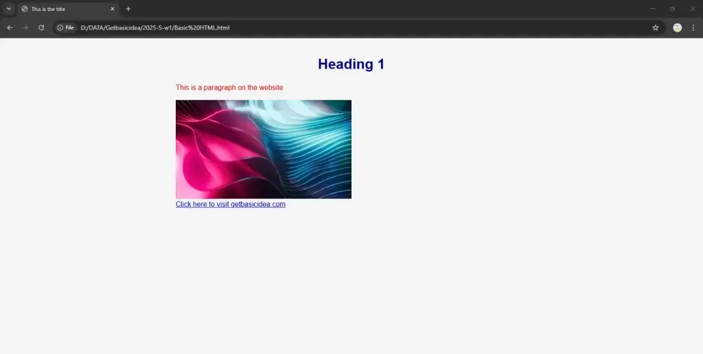 basic css